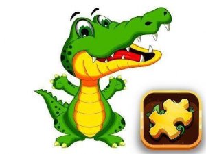 Alligator Jigsaw Puzzle Game