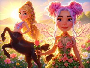 Spring Enchanted Wardrobe Stylist