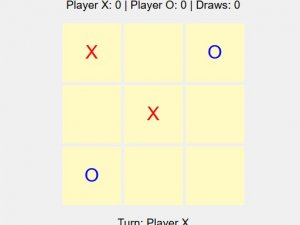 Tic Tac Toe Classic Puzzle