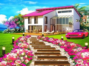 Garden Makeover Match-3 Puzzle