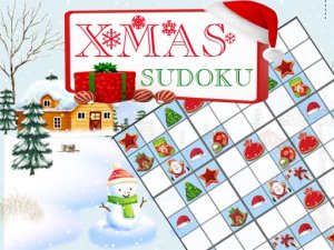 Christmas Sudoku Puzzle Game