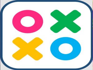 Tic Tac Toe Colors Arcade Puzzle