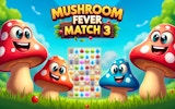 Mushroom Fever Match 3 Puzzle