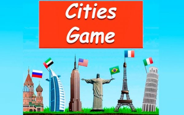 Cities Game - Word Challenge Online Puzzle
