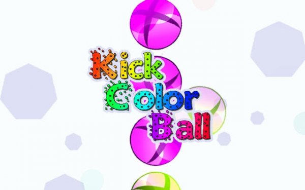Kick Color Ball - Color Match Bounce Puzzle Game
