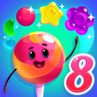 Candy Rain 8 Match Three Puzzle