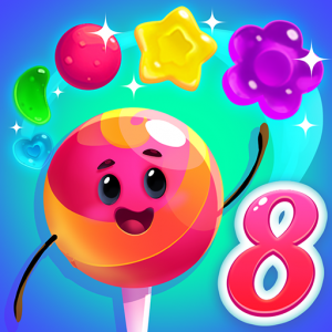 Candy Rain 8 Match Three Puzzle