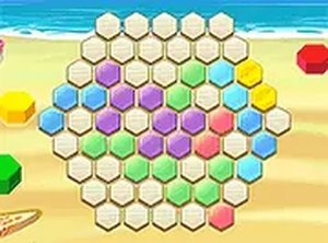 Hexagon Grid Color Puzzle